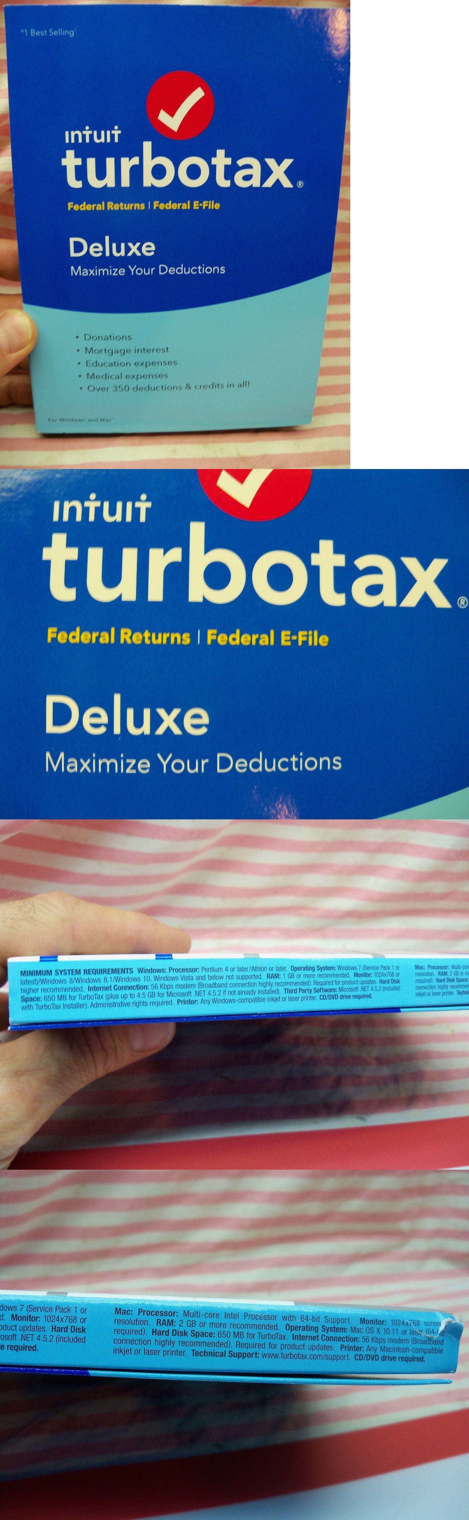turbotax deluxe 2017 for mac